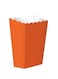 Party Time 6-Pieces 14x6x4cm Orange Paper Popcorn Box Treat Box Popcorn Snack Boxes For Birthday Wedding Baby Shower- Party Supplies