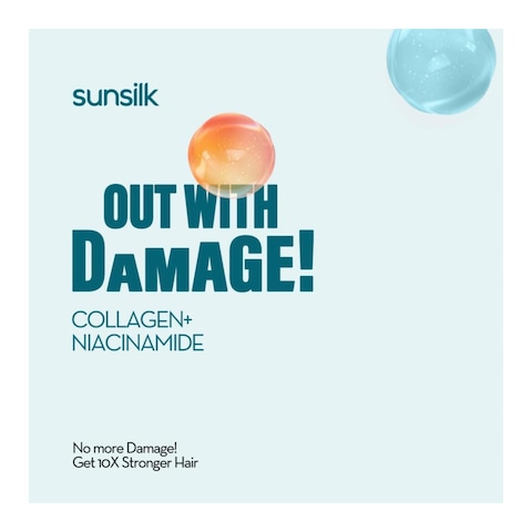 Sunsilk Out With Damage Shampoo - 350ml