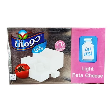 Domty Feta Plus Light  Cheese -  250 Gm