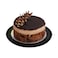 كعكة الزبدة والشوكولاتة وسط 8-6 أشخاص