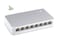 TP-Link TL-SF1008D 8-Port 10/100Mbps Desktop Switch (White/Grey)