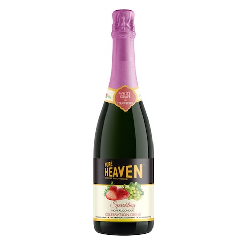Pure Heaven Grape And Strawberry Sparkling Celebration Drink 750Ml