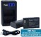 شاحن بطاريات (دي ام كيه باور) LP-E6 LP E6N (2-Pack 1800mAh ، ال سي دي مزدوج يو اس بي) لكاميرا كانون 80D 70D 60D 6D Mark II 7D Mark II 5D Mark II IV EOS 5Ds 5D2 5D3 5DSR 5D4