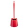 فرشاة حمام Wc أحمر