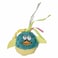 Tyrol Bird Cat Toy Blue