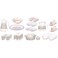 Luminarc Garnet Arcopal Dinnerware Set - 70 Pieces