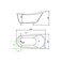 Simbashoppingmea - Vintage Freestanding Bathtub White 170 X 80 Cm &ndash; Margherita