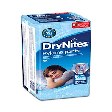 Huggies Drynites Teen Pyjama Pants Jumbo Pack 8-15 Years 27-57KG 13 Count