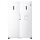 LG 708 Liter Fridge &amp;amp;amp; Freezer No Frost Twins Cooling System With Water Dispenser Inverter Compressor Platinum Color White Model - GC-B414EQFM GC-F411EQDM