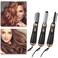 Professional 3 in 1 Negative Ionic Hot Air Straightener Comb Black