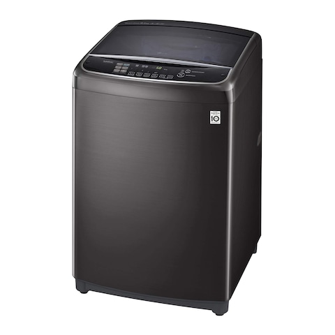 LG Top Loading Automatic Washing Machine - 18.5 KG - Black - T1993EFHSC2
