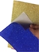 Generic 10 Pieces Self-Adhesive Sticky Glitter Art Foam Gum Papers School Educational Creative Art Stationary