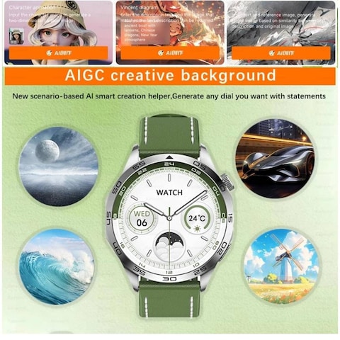 2023 Smart Watch Answer Make Calls, Fitness Watches With Sports Blood Oxygen Heart Rate Sleep Monitor, Smart Watch For Women Men Silver/Brown