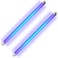 UV/BL T5 8W FLY KILLER TUBE 2 PCS, 11.5INCHES(29CM)