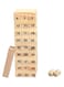 Generic 54-Piece Wooden Jenga Game Set 3+ Years