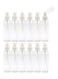 Generic 12-Piece Empty Spray Bottles Clear 100Ml