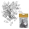Party Magic Foil Happy New Year Confetti Bag 1 Oz- Silver