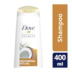 Buy DOVE Shampoo Restoring Ritual Coconut Oil and Turmeric 400ml in Saudi Arabia