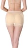 Other Women Butt Lifter Underwear Booty Enhancer Hipster Panty With Foam Butt Pads Beige 3Xl.