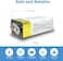 DMK Power 9V (950mAh) Rechargeable Li-ion Batteries 2pcs, Low Self-Discharge Square Battery Compatible with Smoke Alarm/Detector,