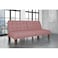 In House Maria 2 In 1 Sofabed Linen Upholstered - Dark Pink