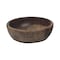 Kitchen Glass Art Wooden Deep Plate - 10cm
