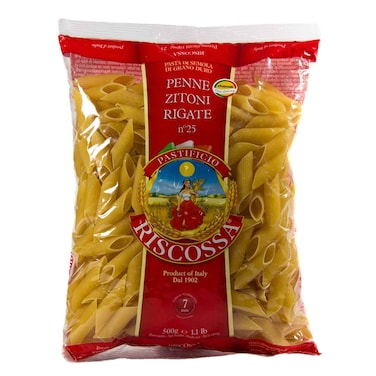 Riscossa 24 Penne Zitoni Pasta 500g