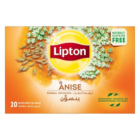 Lipton Herbal Infusion Tea  Anise 20 Teabags