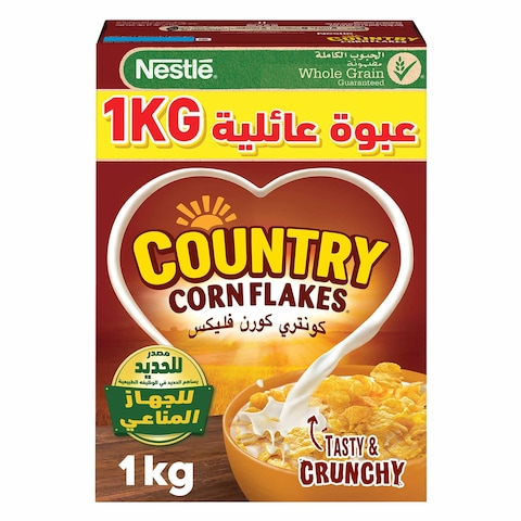 Buy Country Corn Flakes Value Pack 1kg in Saudi Arabia