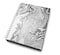 Loud Universe Hardcover Notebook Liquid Marble Liquid Black White Marble Spiral Notebook with Premium High Quality Paper A5 Size