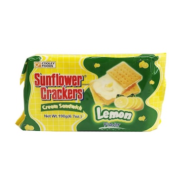 كراكرز عباد الشمس كريمة الليمون 190 غ