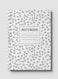 Lowha Spiral Notebook With 60 Sheets And Hard Paper Covers With Letters Design, For Jotting Notes And Reminders, For Work, University, School