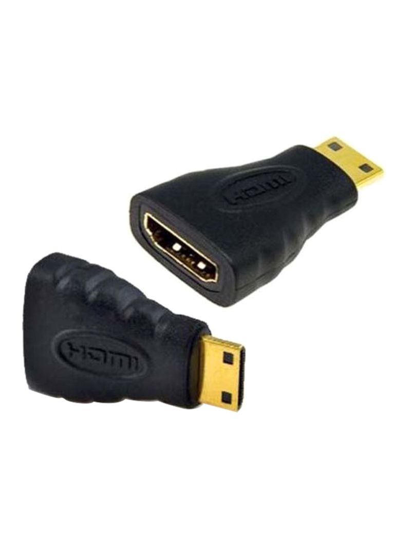 Generic HDMI Female To Mini HDMI Male Adapter Converter Black