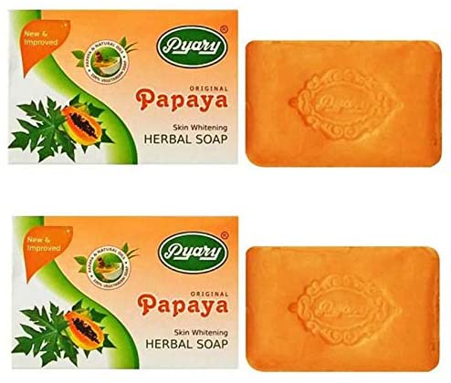 Buy Pyary Papaya Soap-75 Gm (Box Of 12Pcs) Online | Carrefour UAE