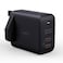 Aukey PA-B4T Dual Port 45W PD Wall Charger with GaN Power Tech - Black