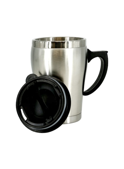 Rahalife Stainless Steel Travel Coffee Mug , Coffee Mug With Handle And Compact Lid For Travel Friendly Leakproof Lid Eco-Friendly Reusable Cup For Travel And To - Go, Hot/Cold Drinkware
