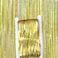Party Time Iridescent Gold Foil Fringe Curtain - 1mx2m| Pack of 1 |Gold Fringe Backdrop for Streamers Party Decorations | Holographic Gold Tinsel Curtain for Wedding Baby Shower Birthday