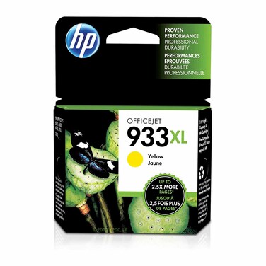 Hp 933XL High Yield Ink Cartridge - 825 pages - Yellow