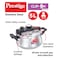 Prestige Svachh Clip-on Stainless Steel Pressure Handi 5L