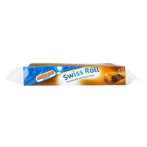 AMERICANA SWISS ROLL CHOCOLATE ROLL WITH VANILLA CREAM 150