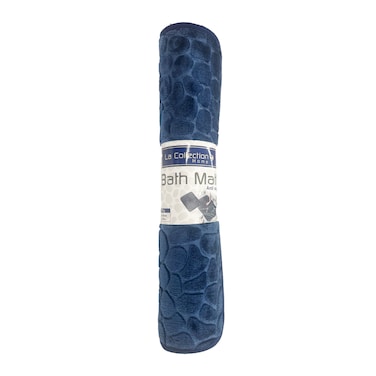 La Collection Bath Mat Set - 2 Pieces - Navy
