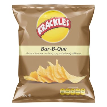Krackles Barbeque Potato Chips 30G
