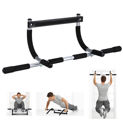 H PRO Portable Home Door Doorway Gym Bar Fitness Equipment Chin-Up Workout Push-Up Sit-Up Pull-Up Bar