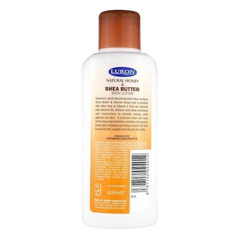 Luron Shea Butter Body Lotion - 400ml
