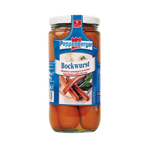 Poppenburger Frankfurters Pork 5 Pieces