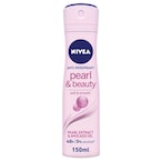 Buy NIVEA Antiperspirant Spray for WoMen Pearl  Beauty Pearl Extracts 150ml in UAE