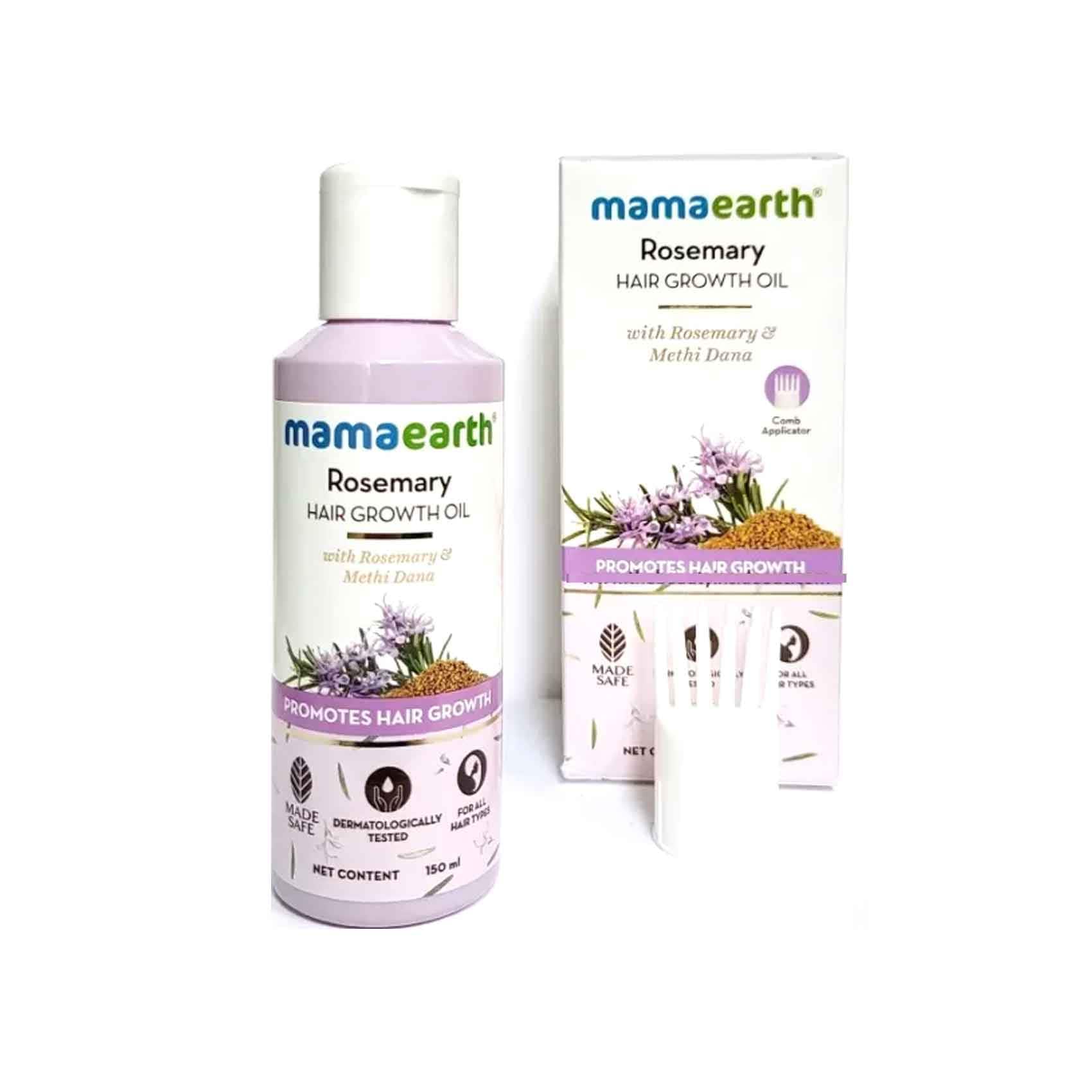 Buy Mamaearth Rosemary Hair Growth Oil 150ml Online Carrefour Qatar