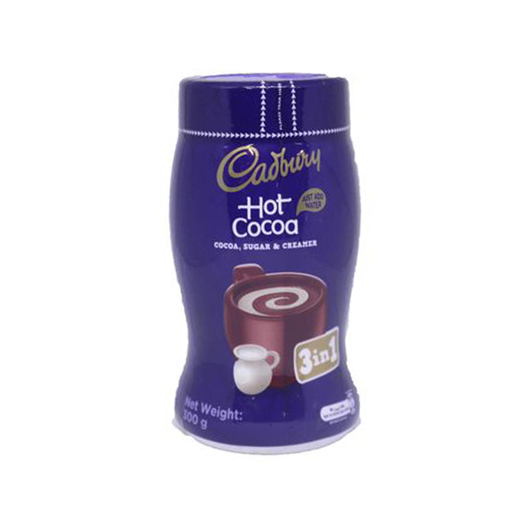 Cadbury 3 In 1 Hot Chocolate Drink Powder 300g
