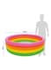 Intex 4-Ring Sunset Glow Inflatable Pool 168 x 46centimeter