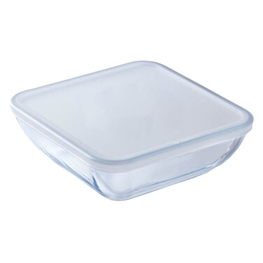 Pyrex Square Daily Roaster With Lid 2L